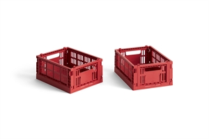 HAY - COLOUR CRATE MINI 2PK - RED